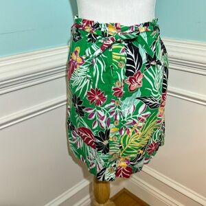 Cynthia Rowley 100% Linen Skirt